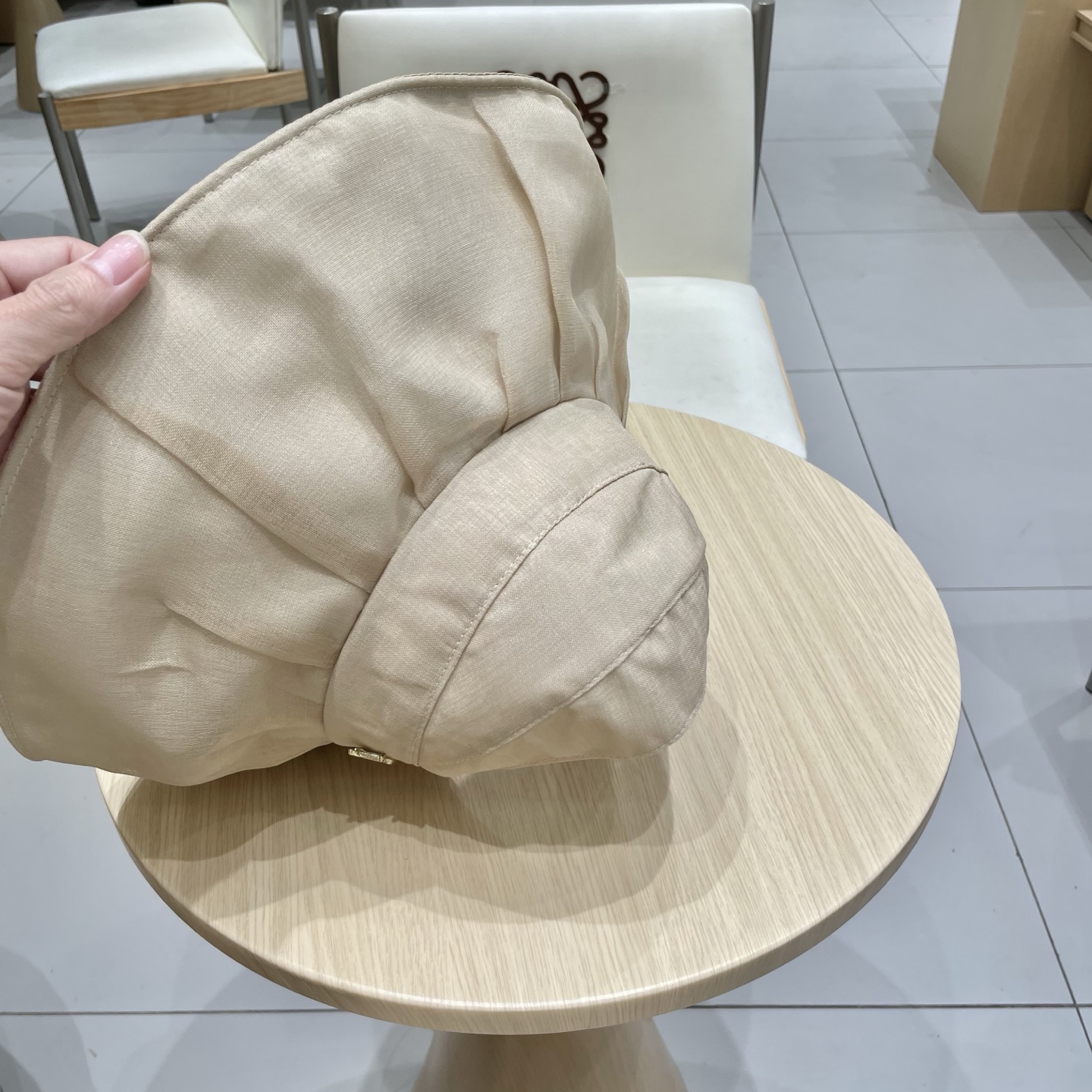  DIOR迪奥可扎马尾遮阳帽夏季网纱轻薄透气渔夫帽户外出游防晒太阳帽子女款