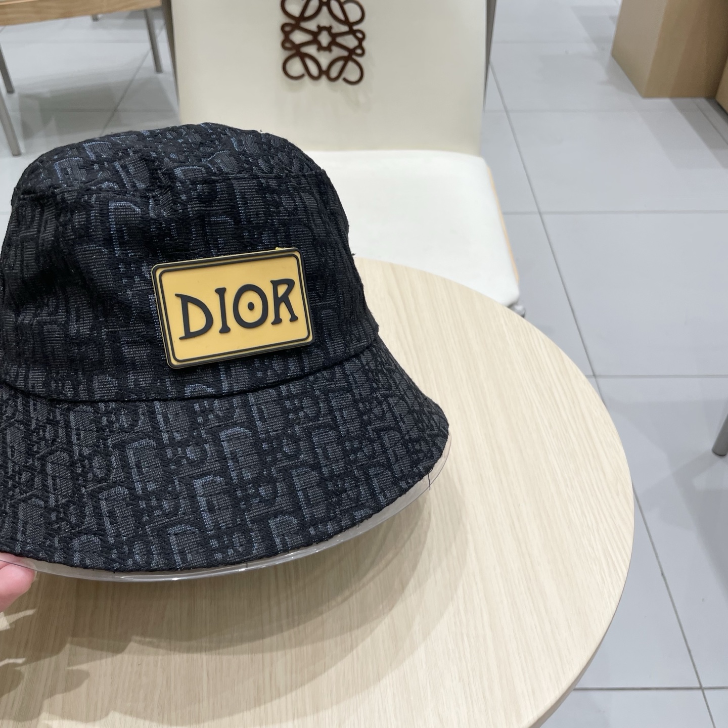  Dior(迪奥)新款原单渔夫帽， 精致純也格调很有感觉，很酷很时尚，专柜断货热门，质量超赞