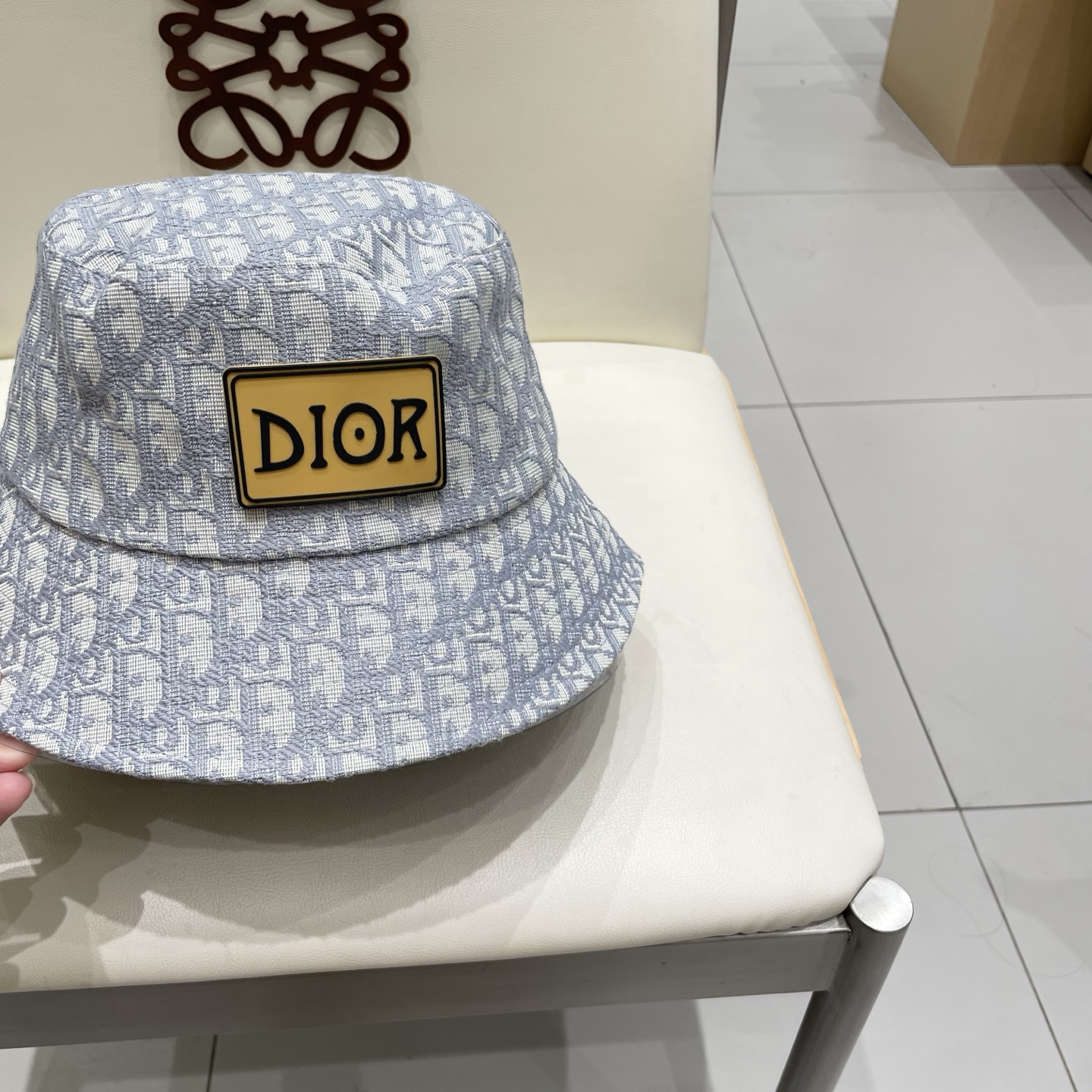  Dior(迪奥)新款原单渔夫帽， 精致純也格调很有感觉，很酷很时尚，专柜断货热门，质量超赞