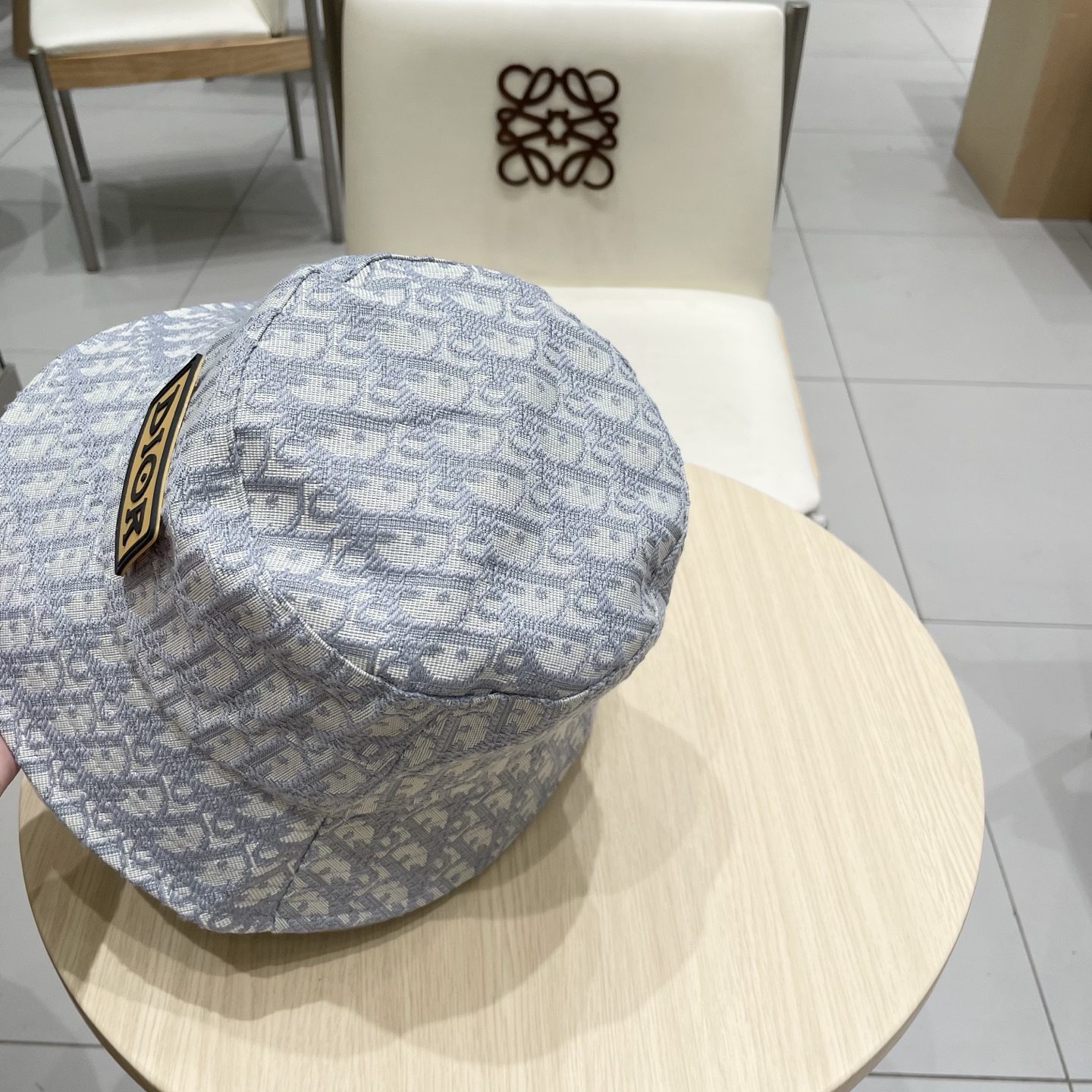  Dior(迪奥)新款原单渔夫帽， 精致純也格调很有感觉，很酷很时尚，专柜断货热门，质量超赞