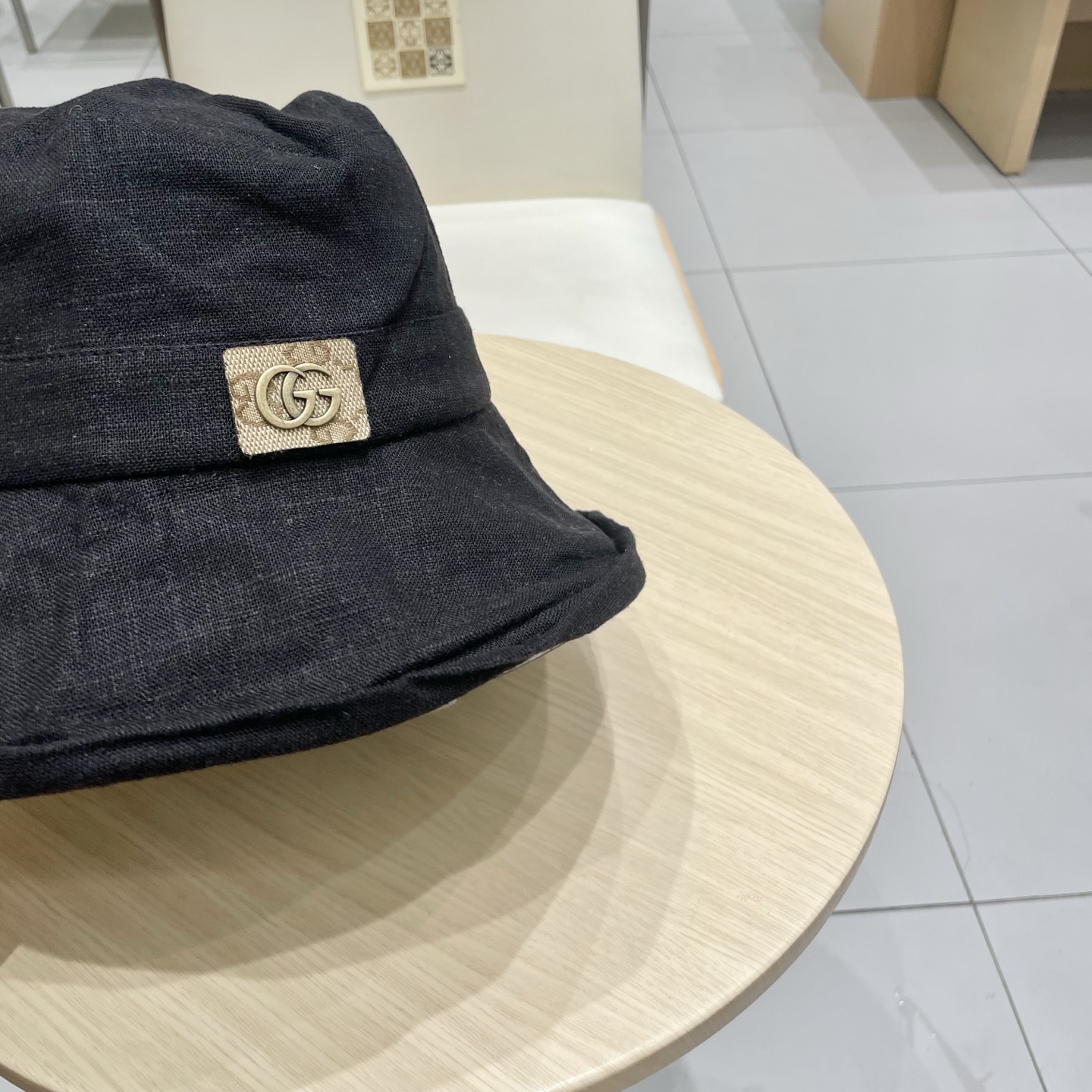  GUCCI古奇 2025专柜新款简约渔夫帽，很潮！休闲运动款，经典制作，超级好搭衣服！