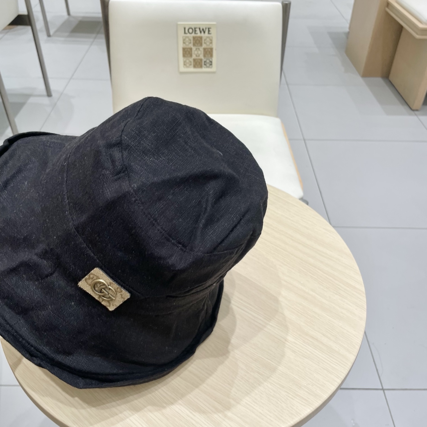  GUCCI古奇 2025专柜新款简约渔夫帽，很潮！休闲运动款，经典制作，超级好搭衣服！