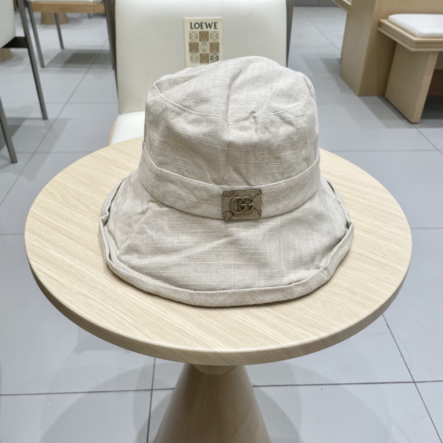  GUCCI古奇 2025专柜新款简约渔夫帽，很潮！休闲运动款，经典制作，超级好搭衣服！