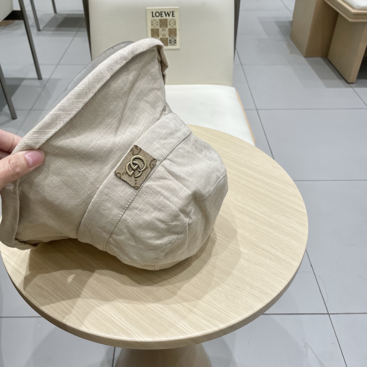  GUCCI古奇 2025专柜新款简约渔夫帽，很潮！休闲运动款，经典制作，超级好搭衣服！