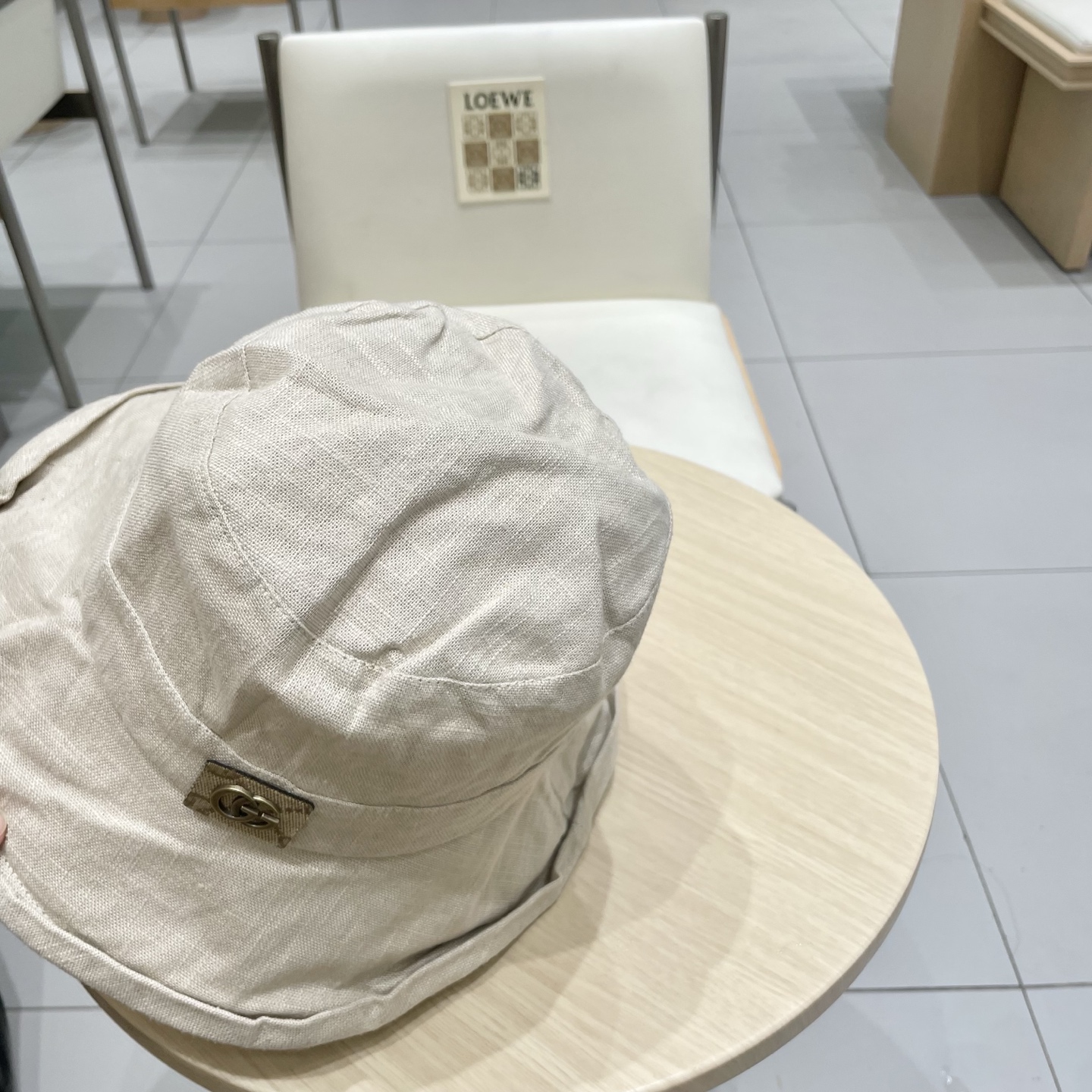  GUCCI古奇 2025专柜新款简约渔夫帽，很潮！休闲运动款，经典制作，超级好搭衣服！