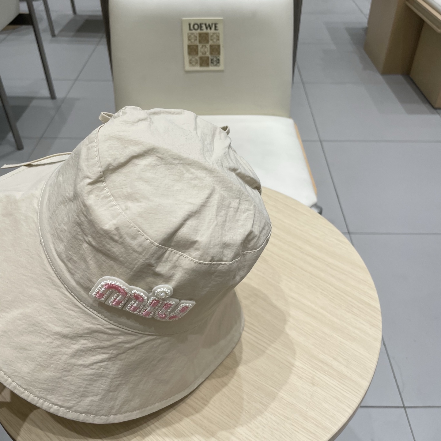  miumiu缪缪新款渔夫帽，头围57cm