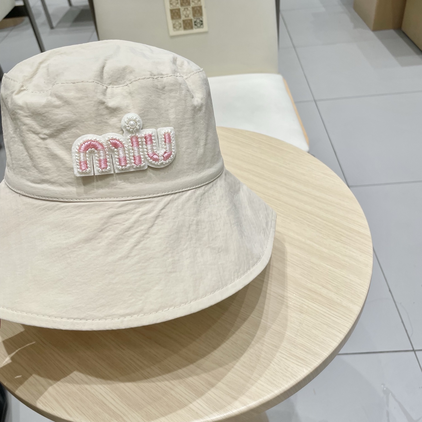  miumiu缪缪新款渔夫帽，头围57cm