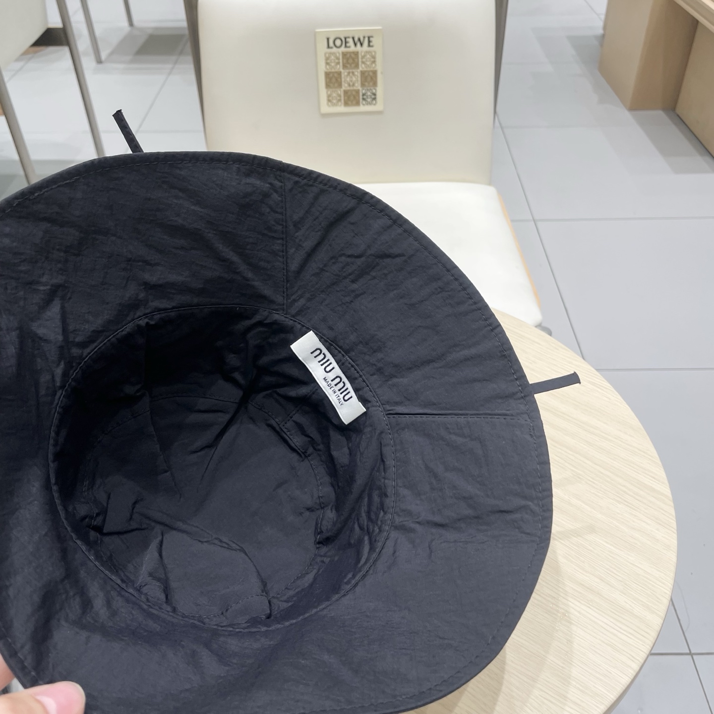  miumiu缪缪新款渔夫帽，头围57cm