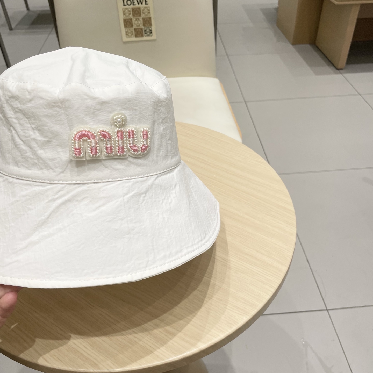  miumiu缪缪新款渔夫帽，头围57cm