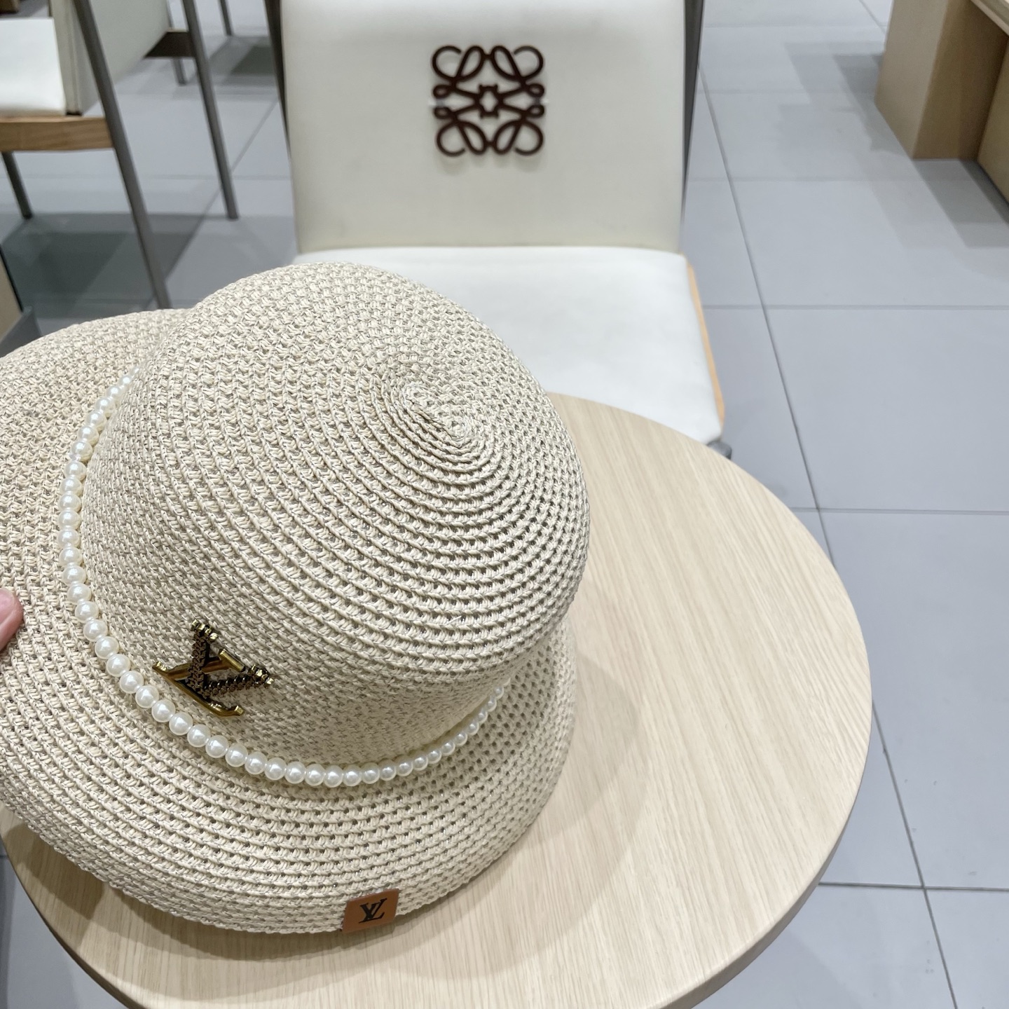  LV新款草帽，镂空设计，旅游必备，头围57cm