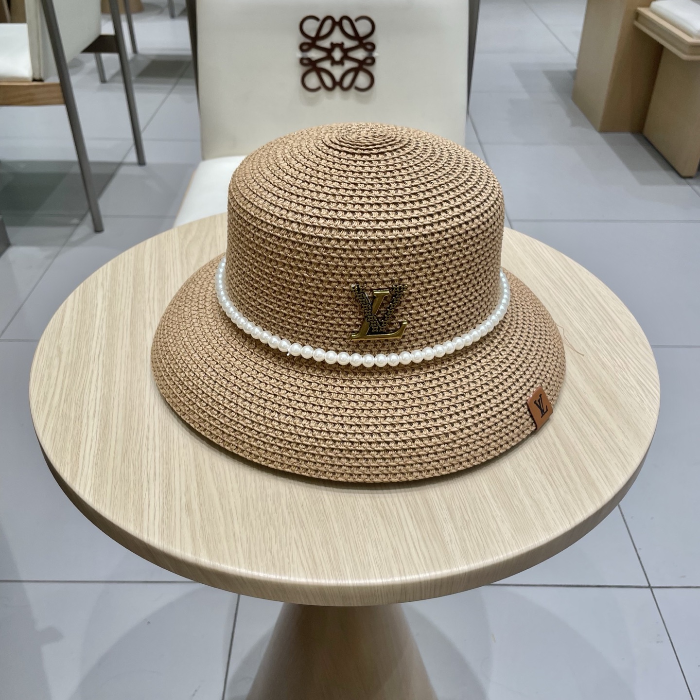  LV新款草帽，镂空设计，旅游必备，头围57cm