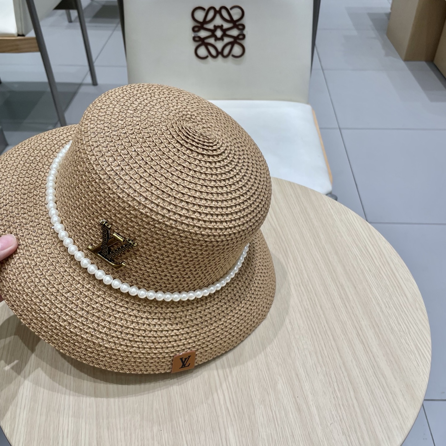  LV新款草帽，镂空设计，旅游必备，头围57cm