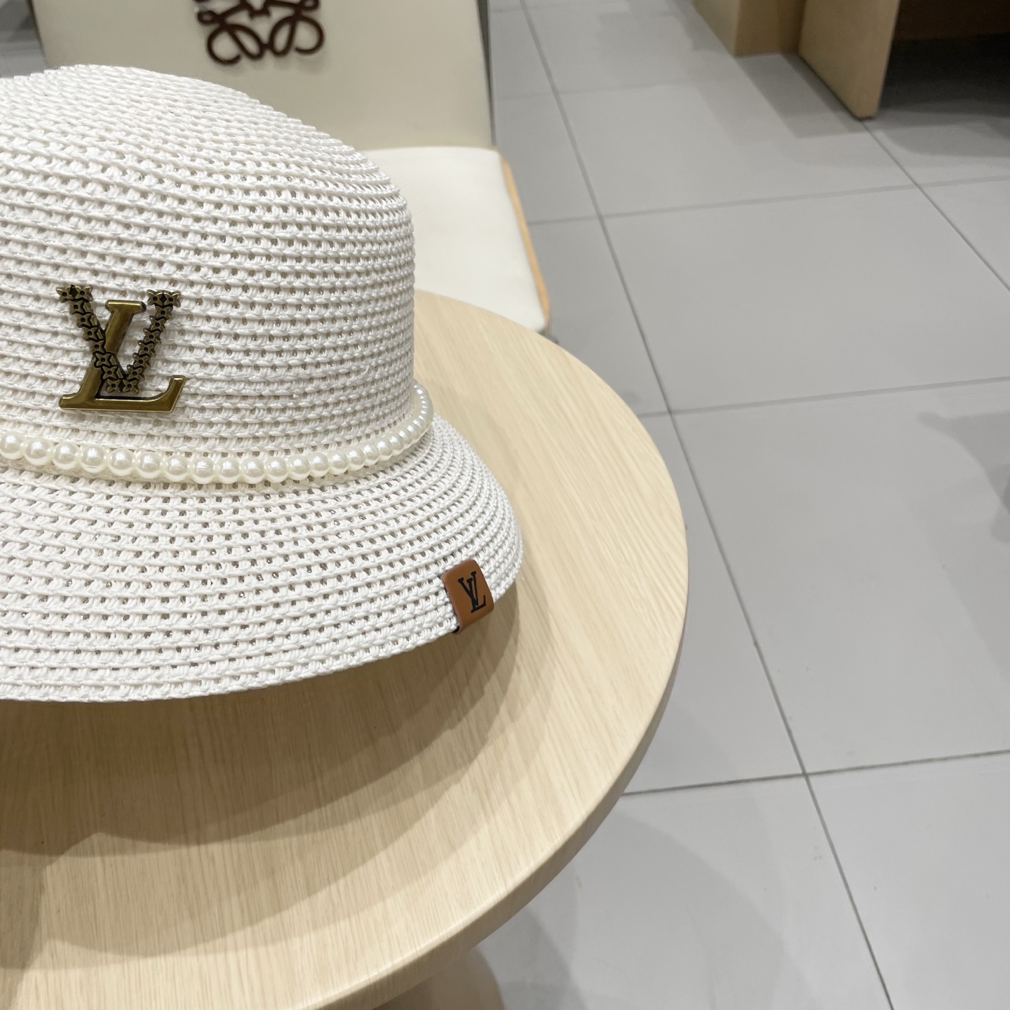  LV新款草帽，镂空设计，旅游必备，头围57cm