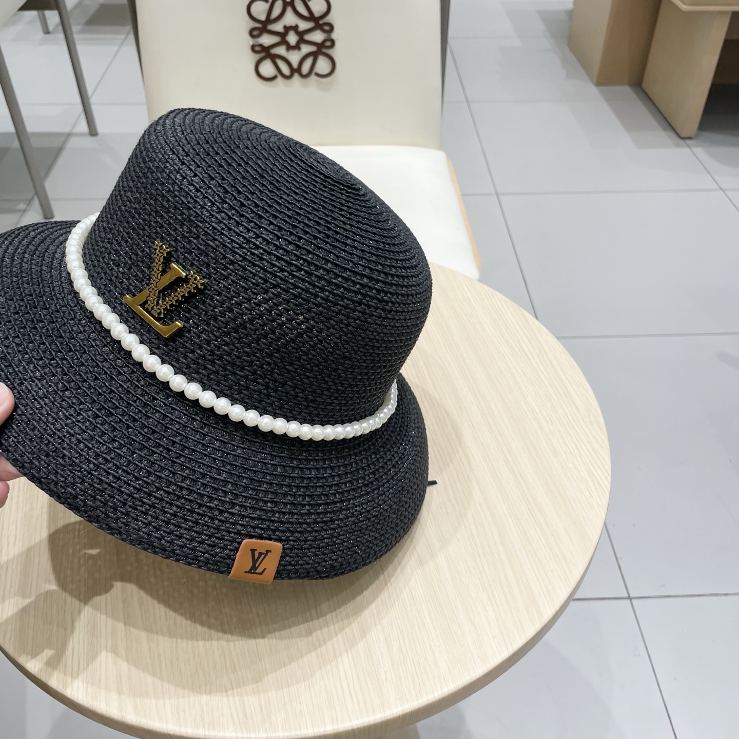  LV新款草帽，镂空设计，旅游必备，头围57cm