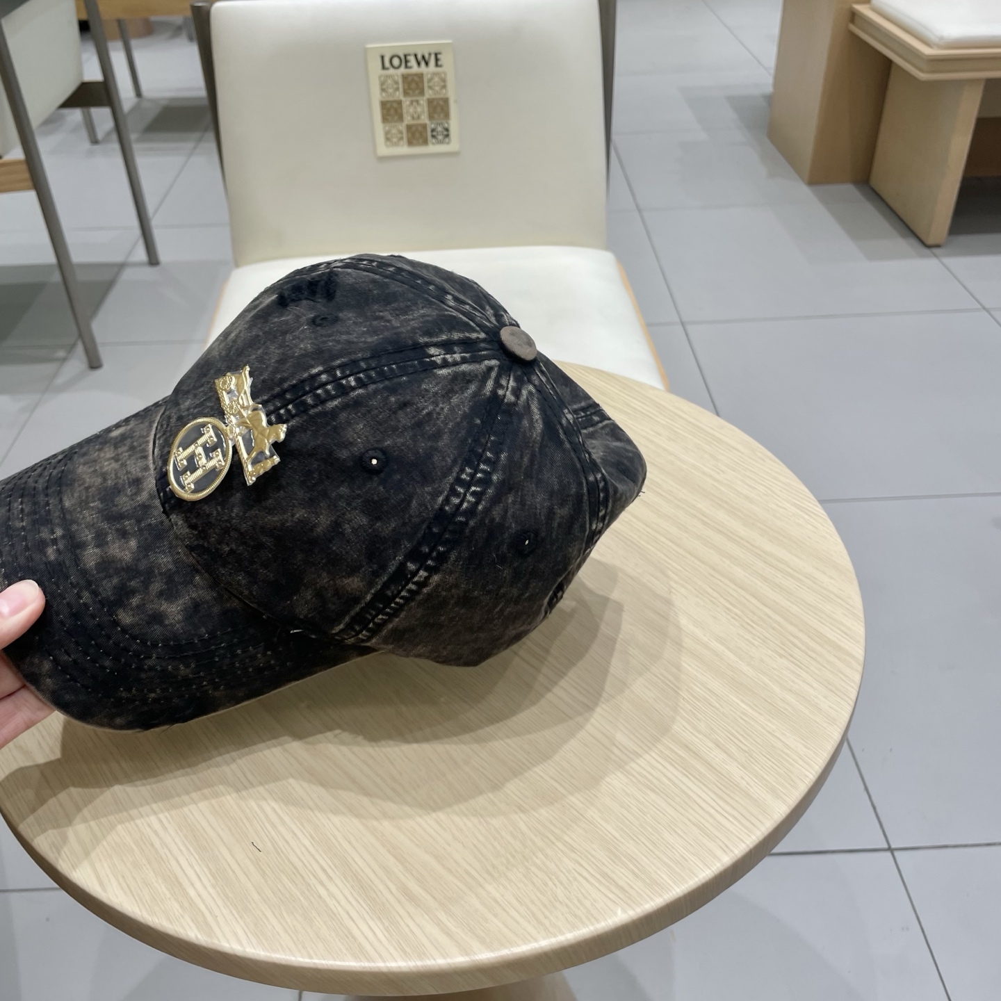 爱马仕 新款棒球帽，新款鸭舌帽，男女通用，头围57cm