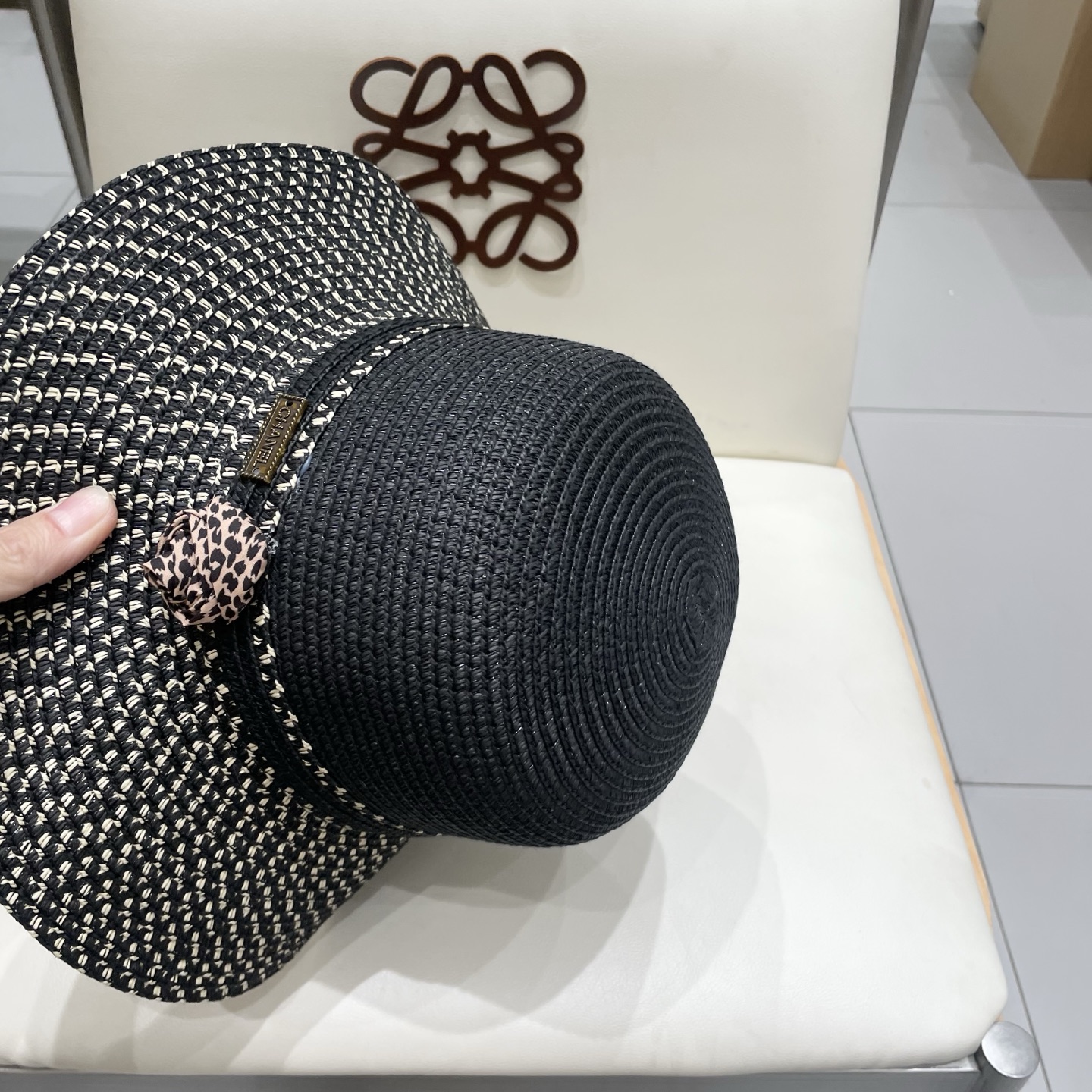  Chanel香奈儿新款草帽，名媛风，头围57cm