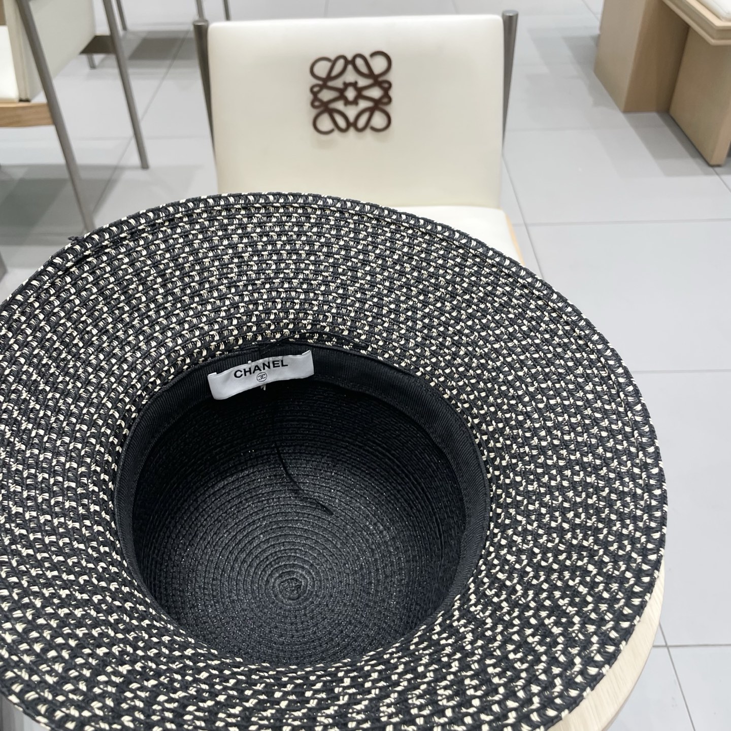  Chanel香奈儿新款草帽，名媛风，头围57cm