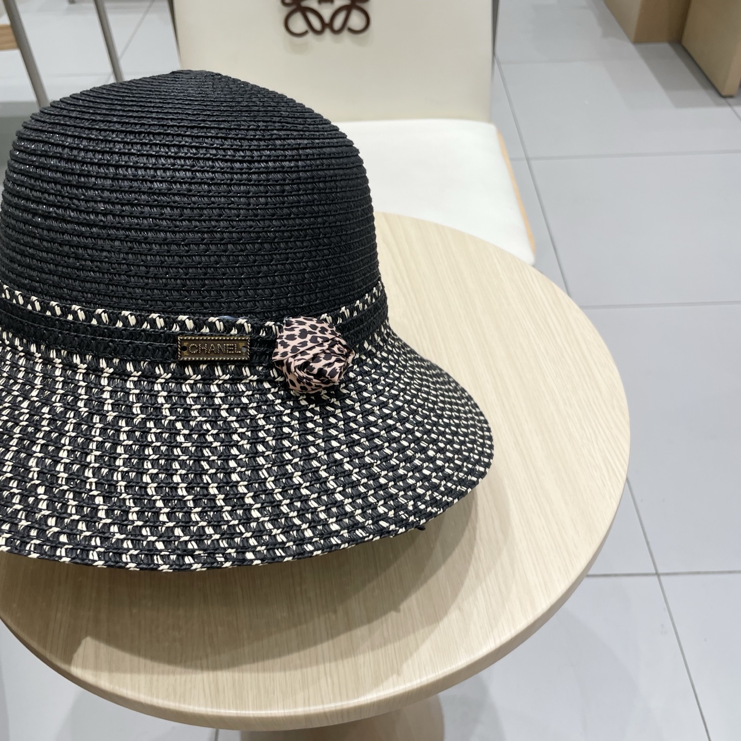  Chanel香奈儿新款草帽，名媛风，头围57cm