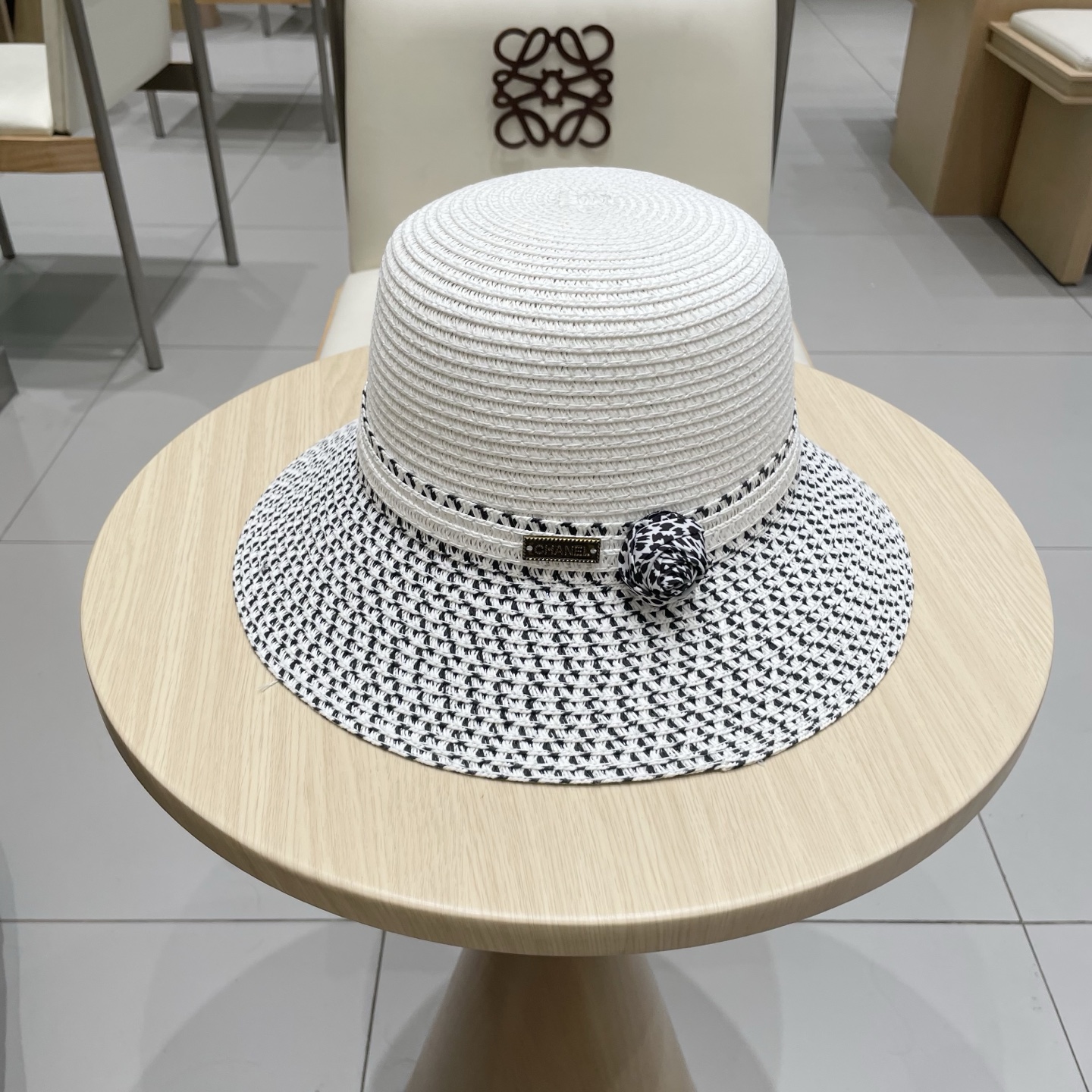  Chanel香奈儿新款草帽，名媛风，头围57cm