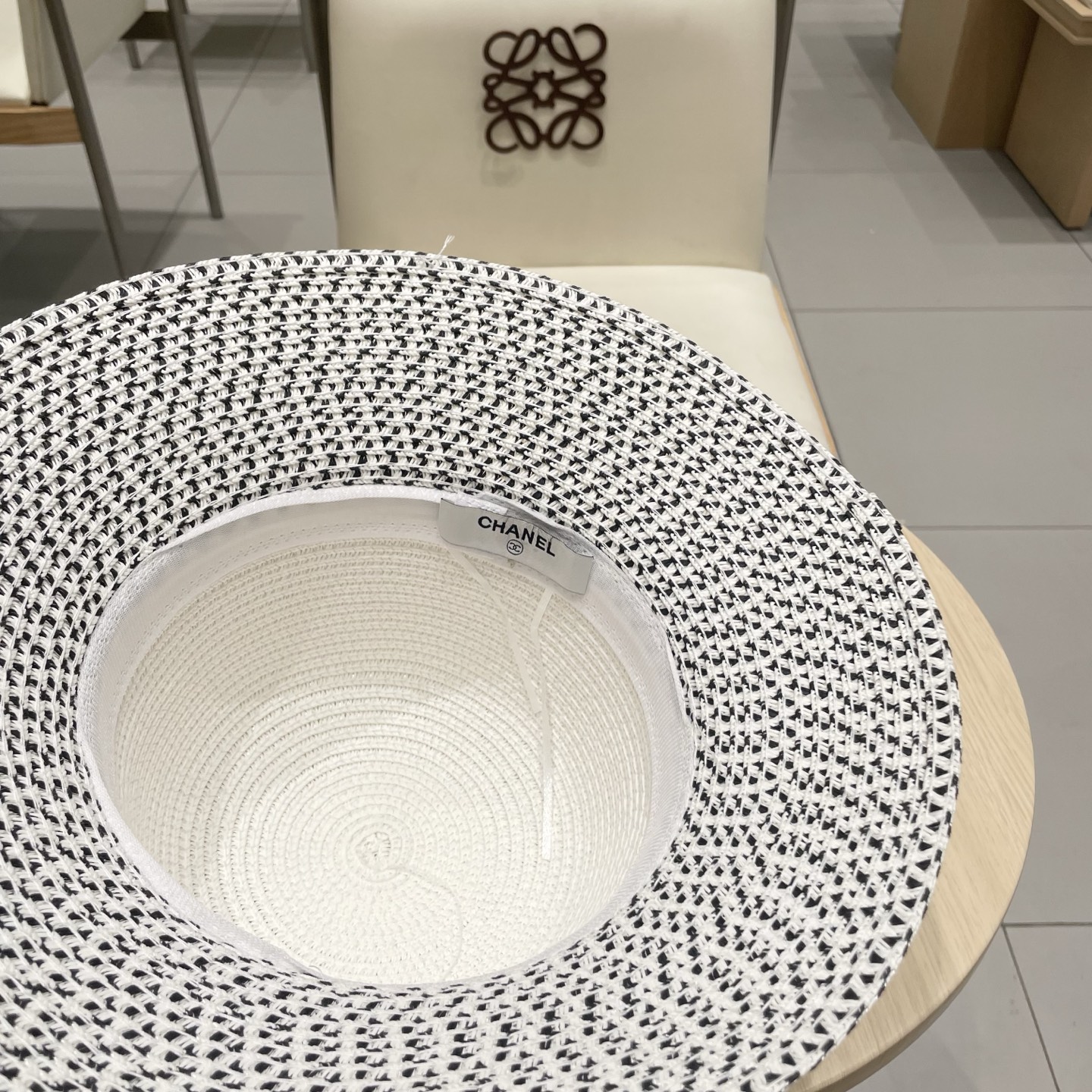  Chanel香奈儿新款草帽，名媛风，头围57cm