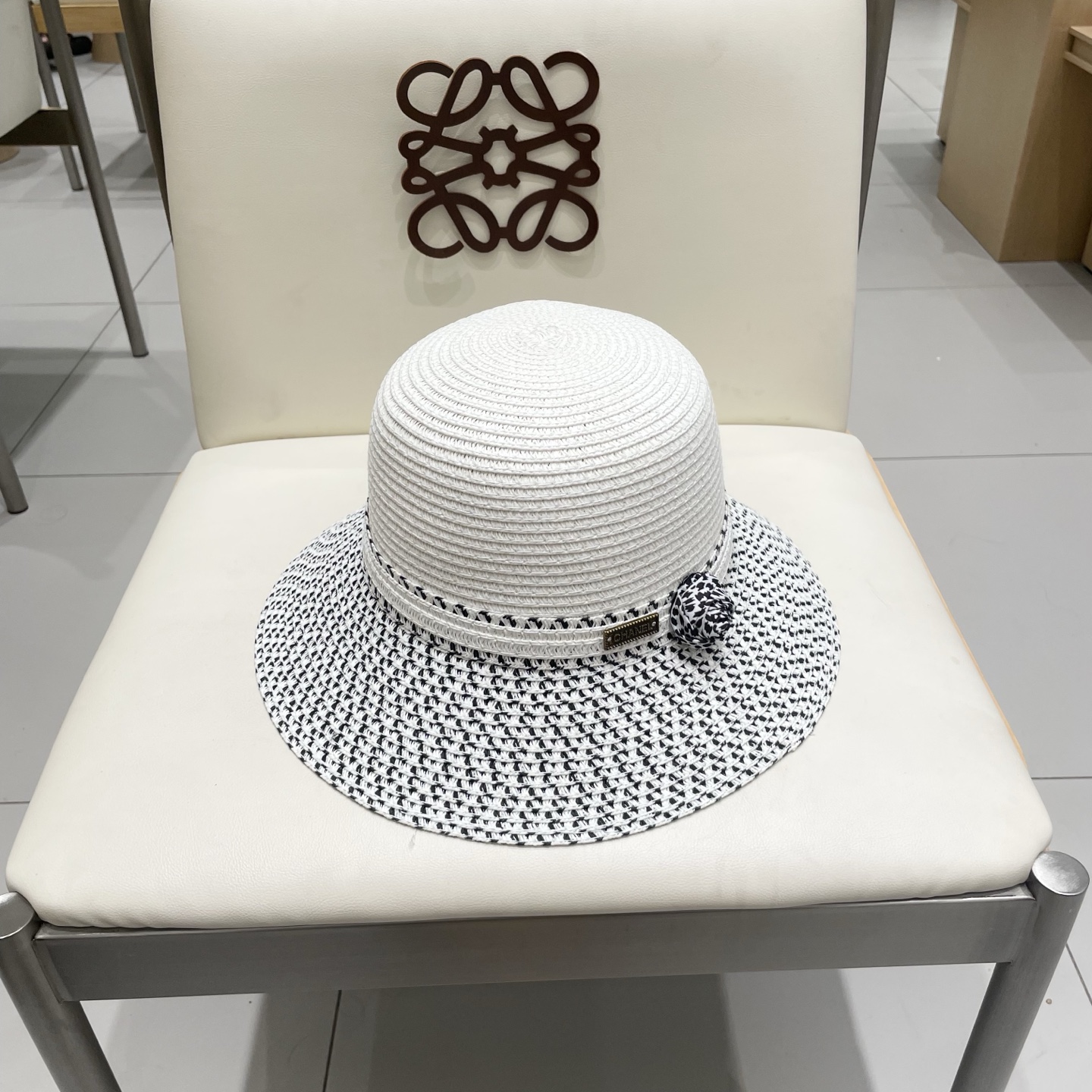  Chanel香奈儿新款草帽，名媛风，头围57cm