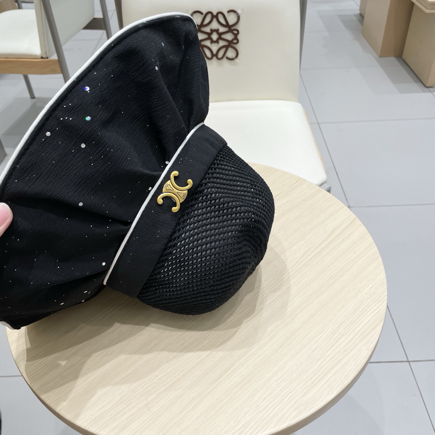  celine塞琳夏季大帽檐太阳帽女2025新款户外旅游遮阳百搭遮脸海边沙滩防晒帽