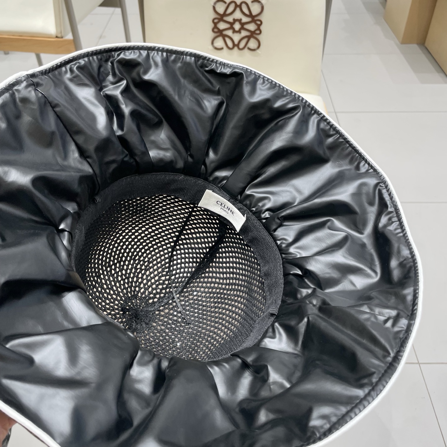  celine塞琳夏季大帽檐太阳帽女2025新款户外旅游遮阳百搭遮脸海边沙滩防晒帽