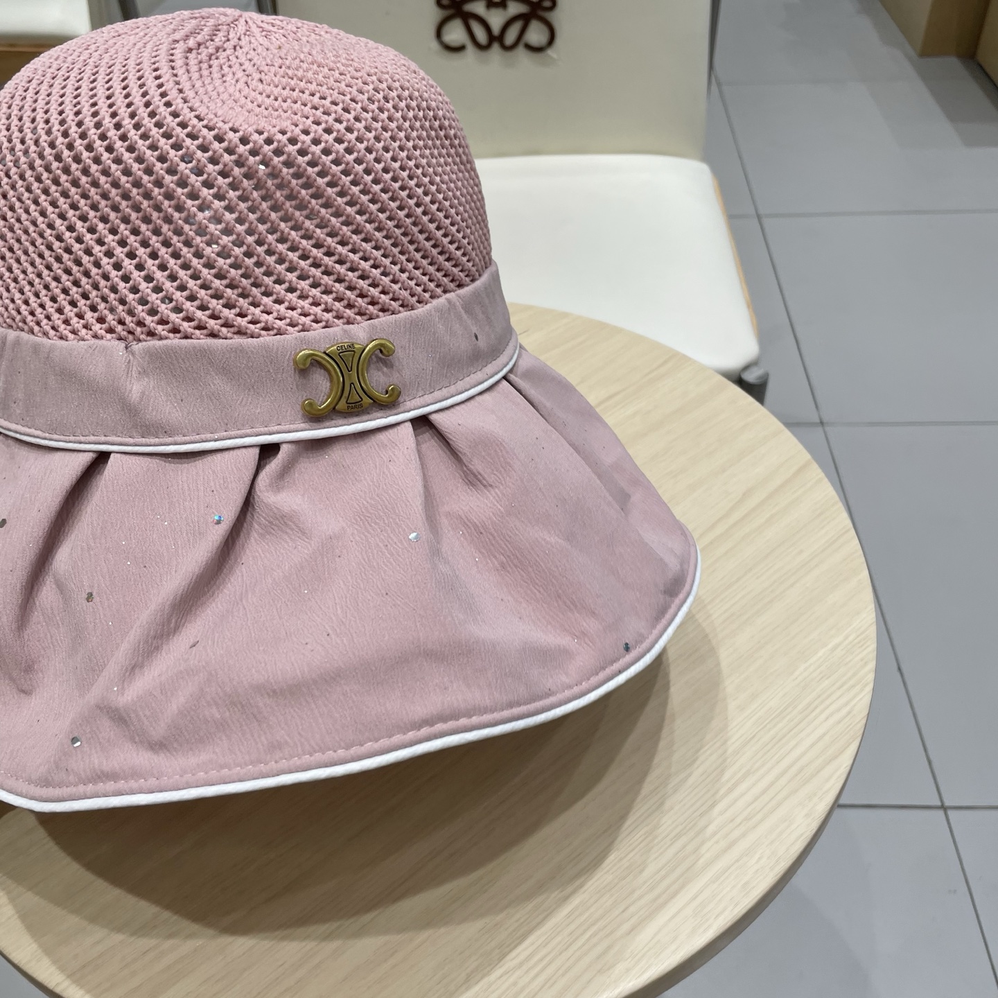  celine塞琳夏季大帽檐太阳帽女2025新款户外旅游遮阳百搭遮脸海边沙滩防晒帽