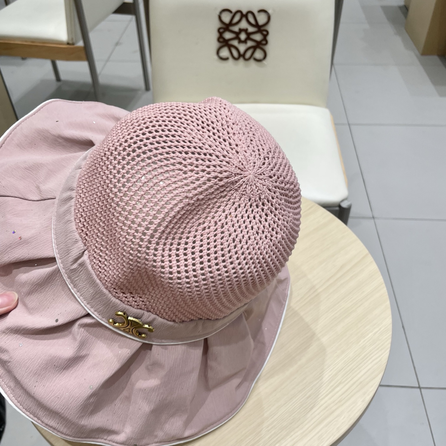  celine塞琳夏季大帽檐太阳帽女2025新款户外旅游遮阳百搭遮脸海边沙滩防晒帽