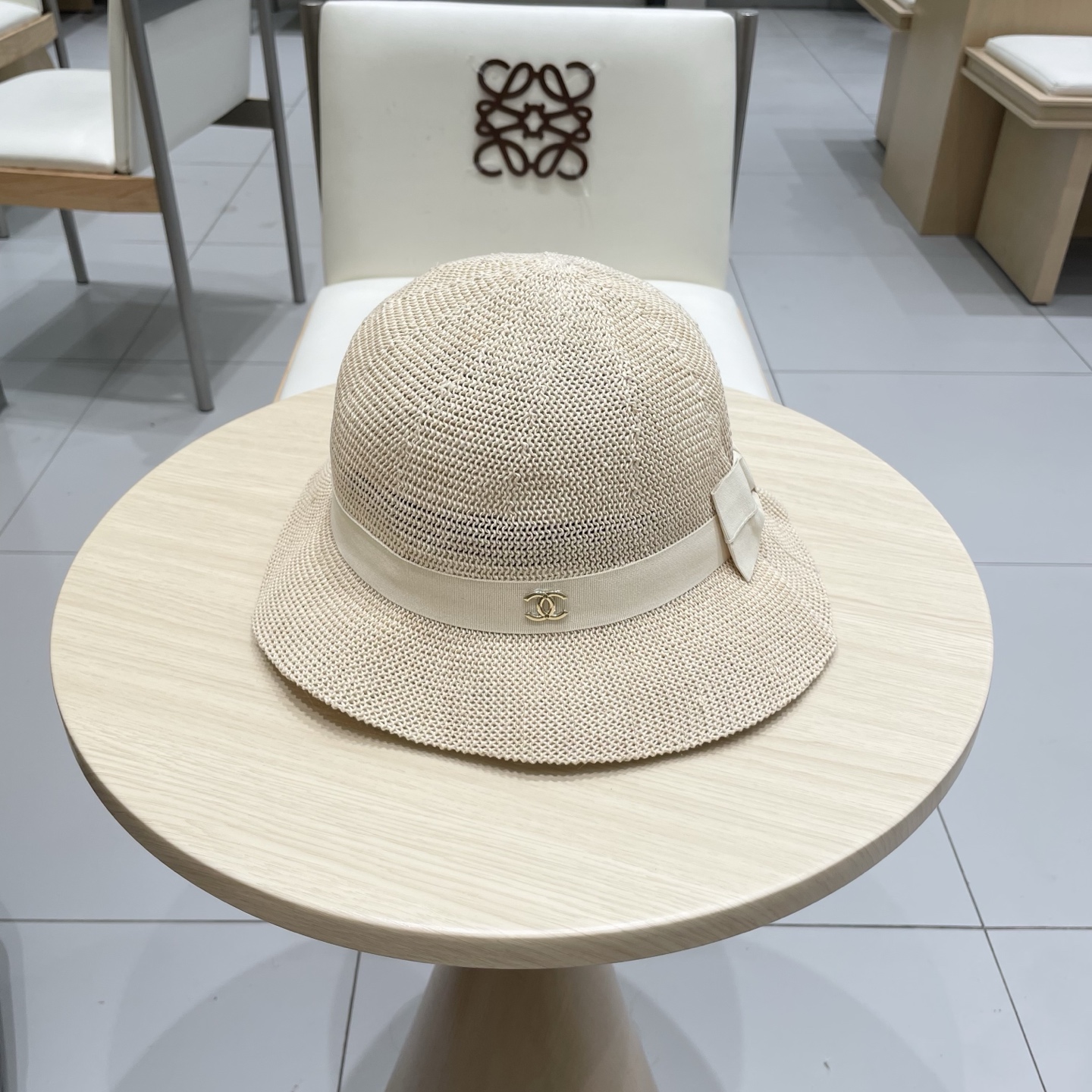  chanel香奈儿太阳帽女款2025新款帽子女春秋小沿渔夫帽女春季遮阳帽