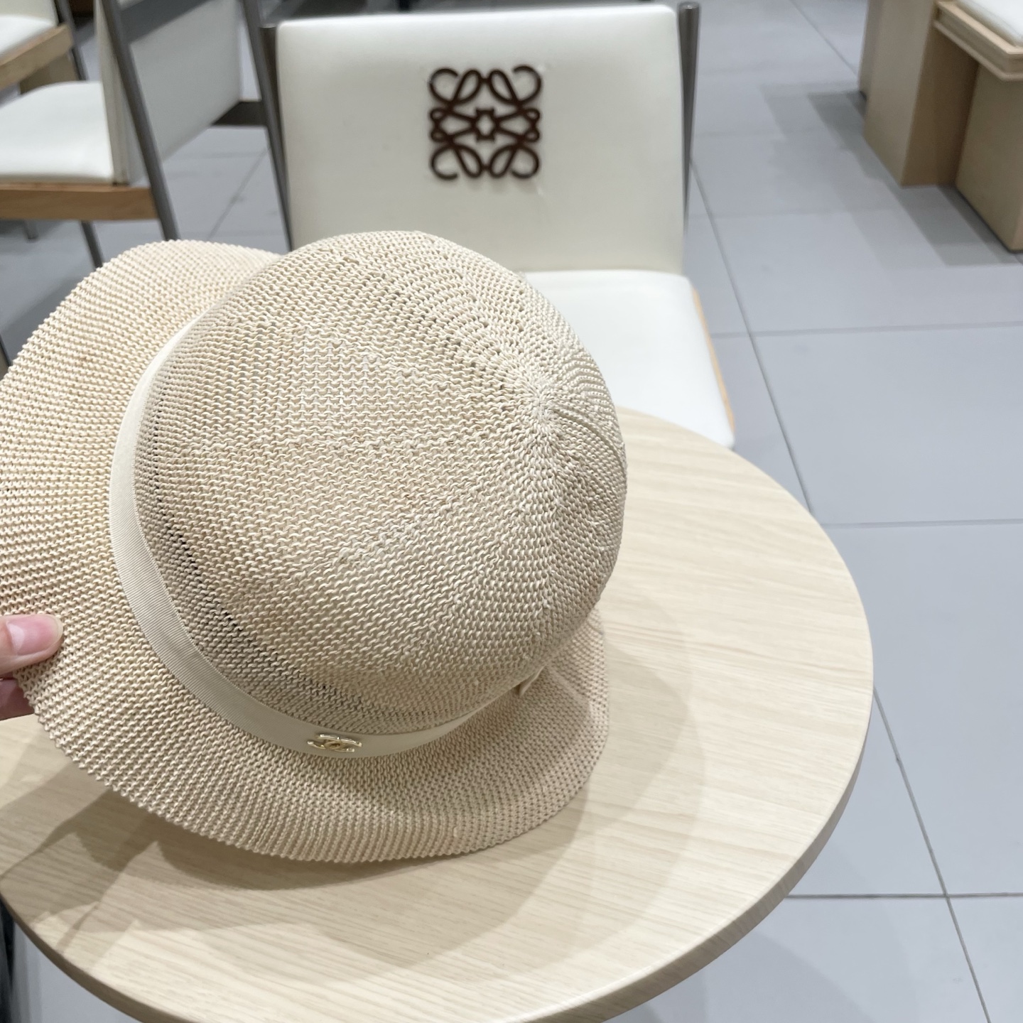  chanel香奈儿太阳帽女款2025新款帽子女春秋小沿渔夫帽女春季遮阳帽