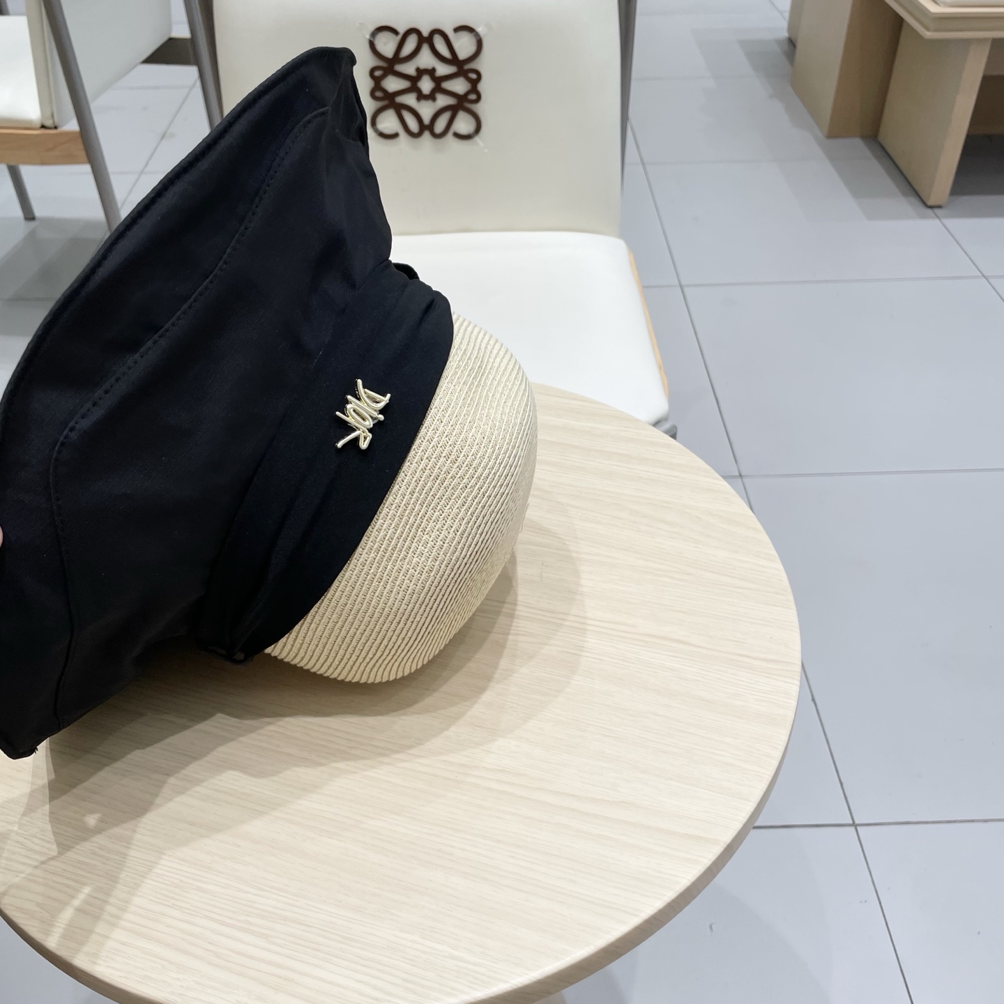  dior迪奥夏季大檐蝴蝶结遮阳草帽女出游百搭度假风防晒帽显脸小渔夫帽