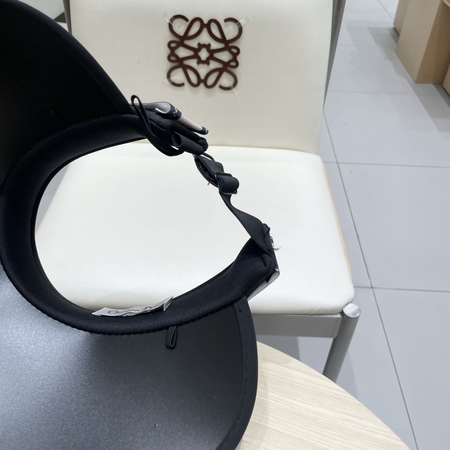  Dior 迪奥草帽空顶遮阳帽，官方款，可调节