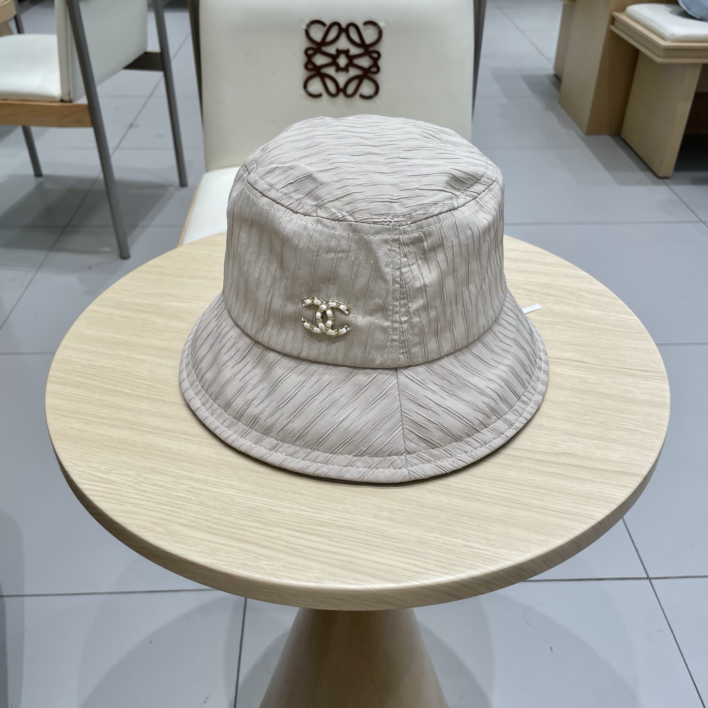  chanel香奈儿渔夫帽，遮阳百搭～休闲出街神器 独家订制的面科超好搭配