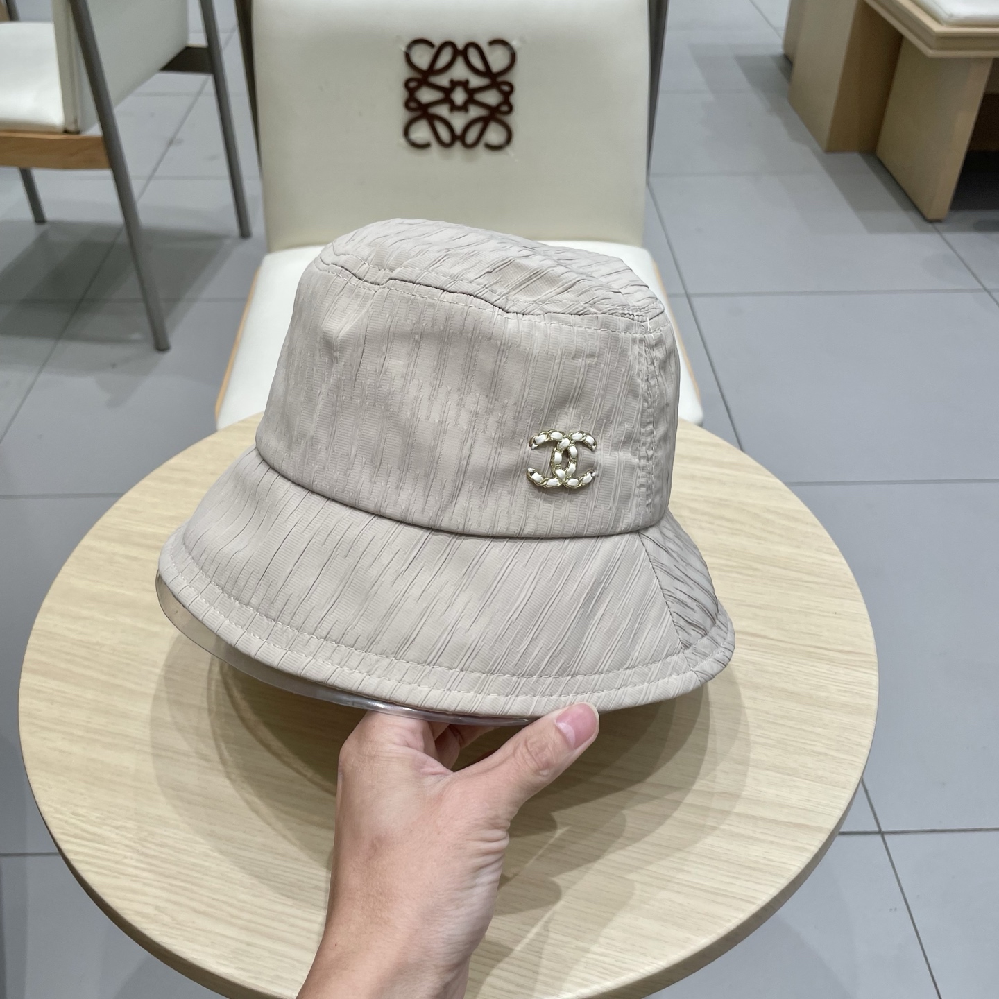  chanel香奈儿渔夫帽，遮阳百搭～休闲出街神器 独家订制的面科超好搭配