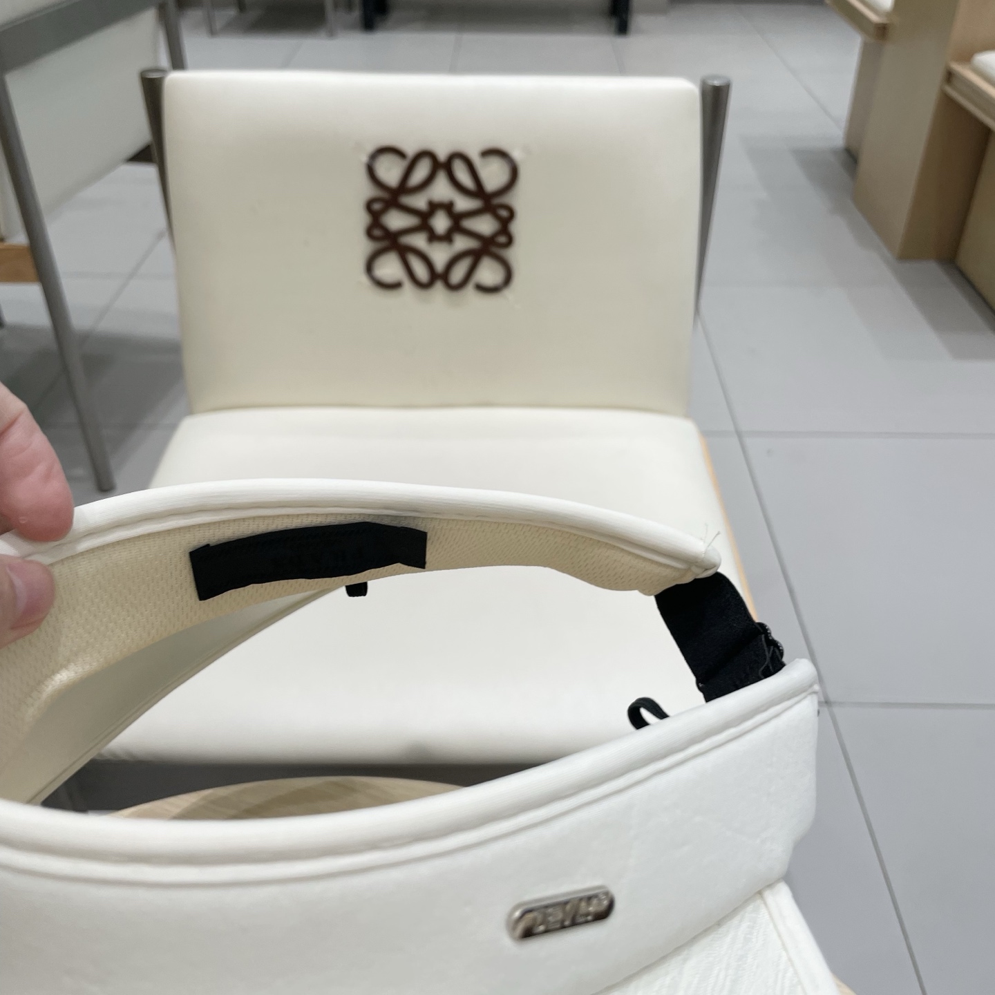 普拉达Prada草帽空顶遮阳帽，官方款，可调节