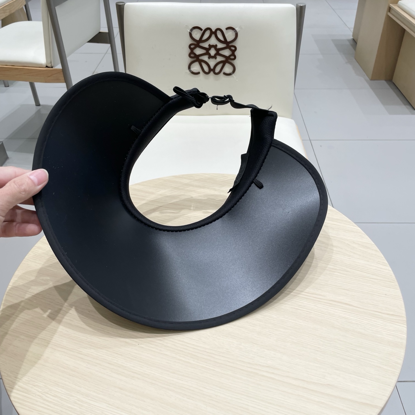 普拉达Prada草帽空顶遮阳帽，官方款，可调节