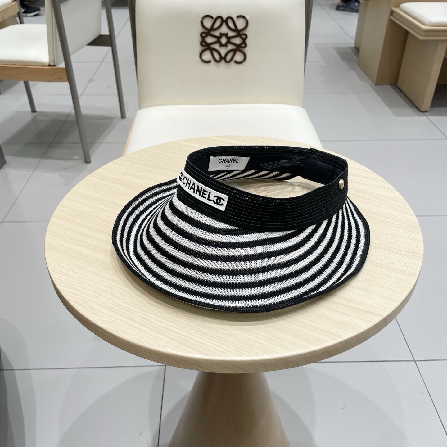 [Chanel Hats]Chanel chanel large eaves breathable hollow top hat hat and hat s