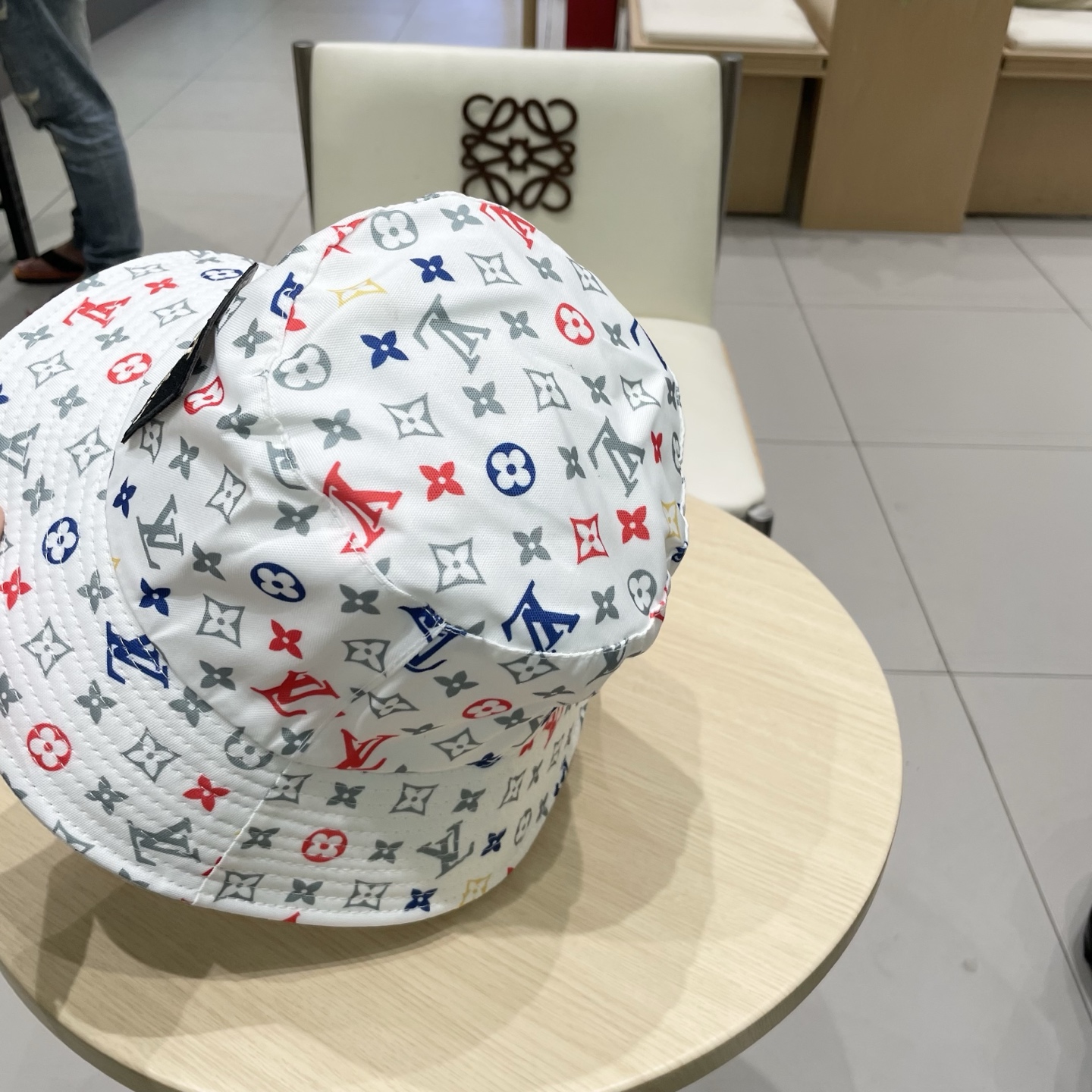 LV路易威登春夏款渔夫帽、头围57cm 男女通用