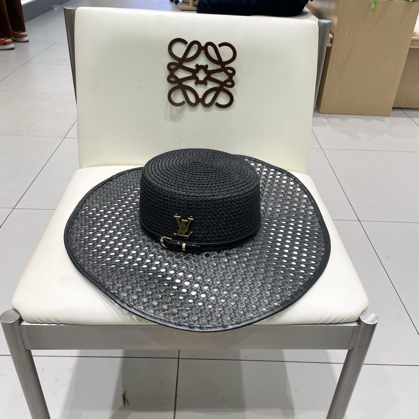  LV新款草帽，镂空设计，旅游必备，头围57cm