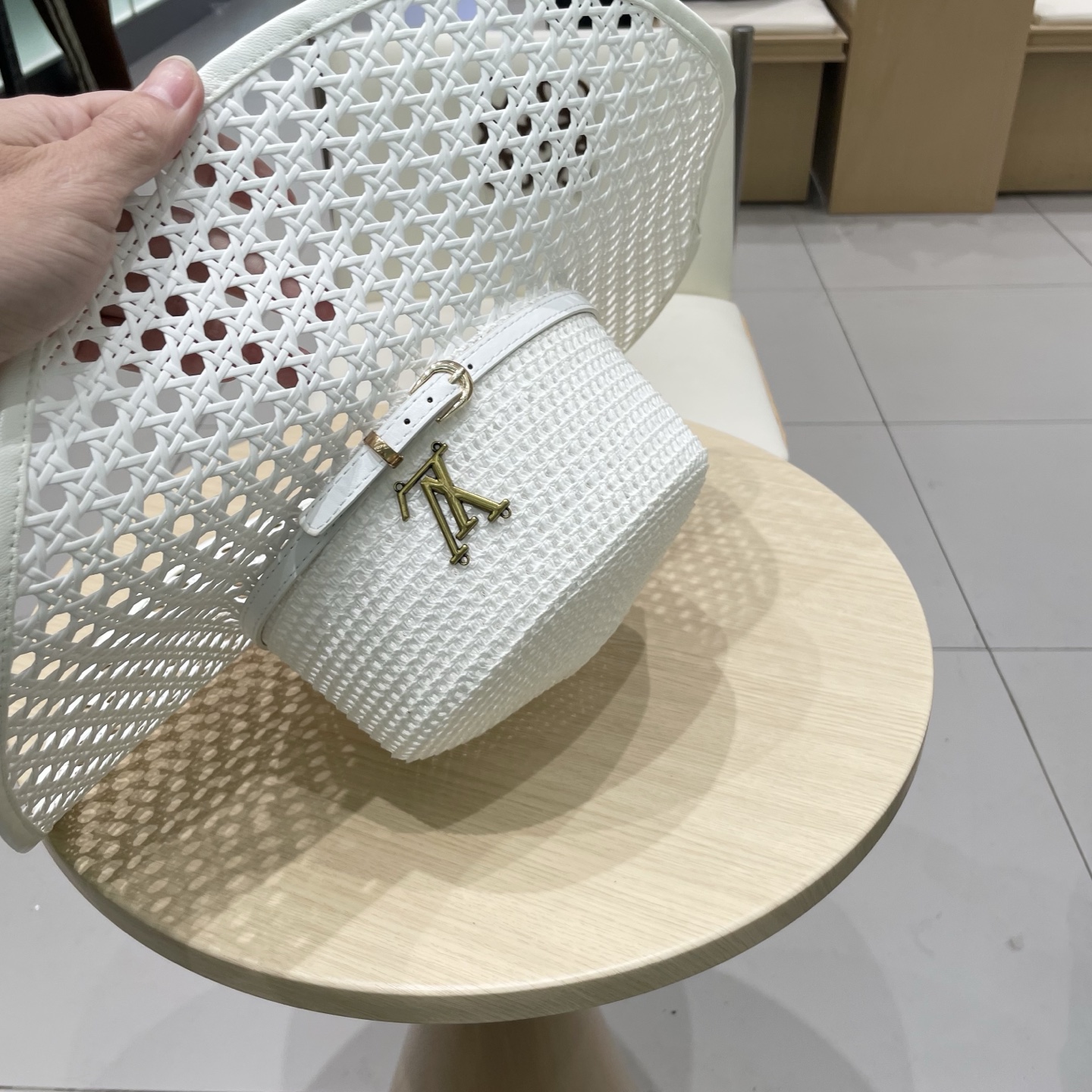  LV新款草帽，镂空设计，旅游必备，头围57cm