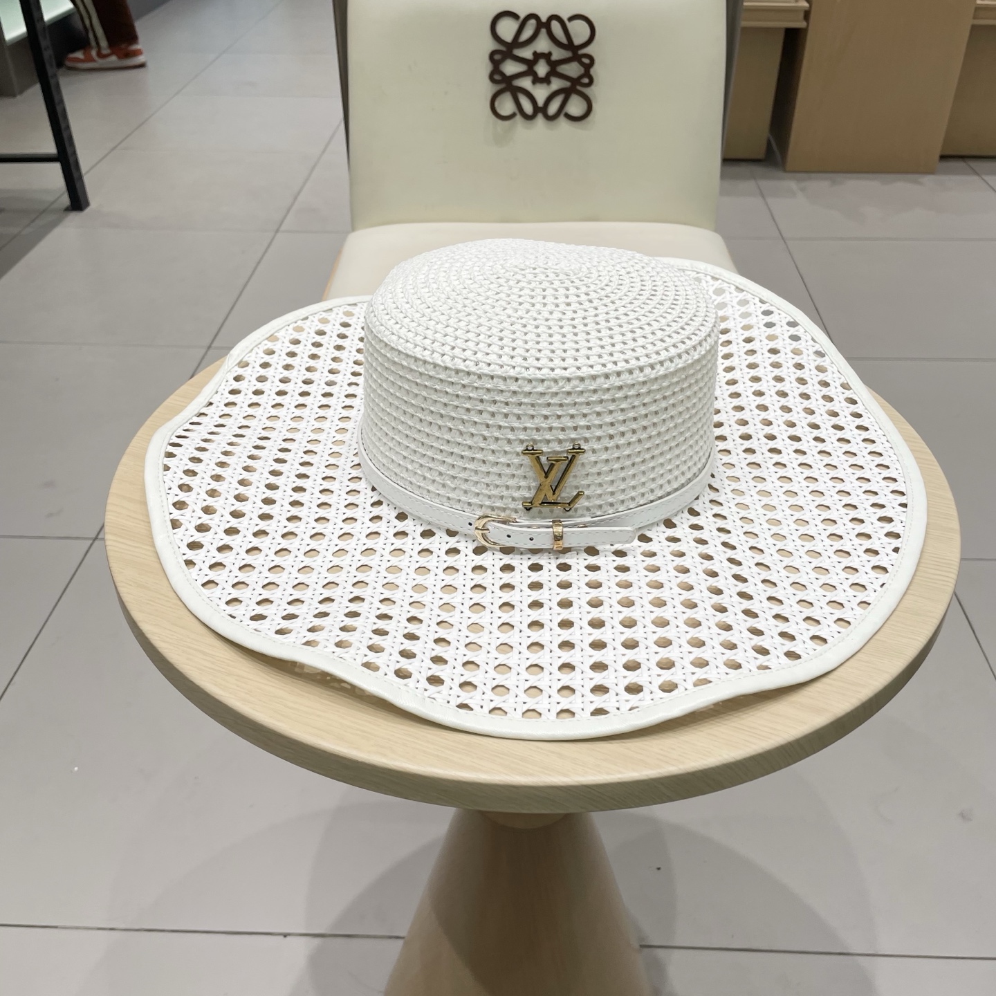  LV新款草帽，镂空设计，旅游必备，头围57cm