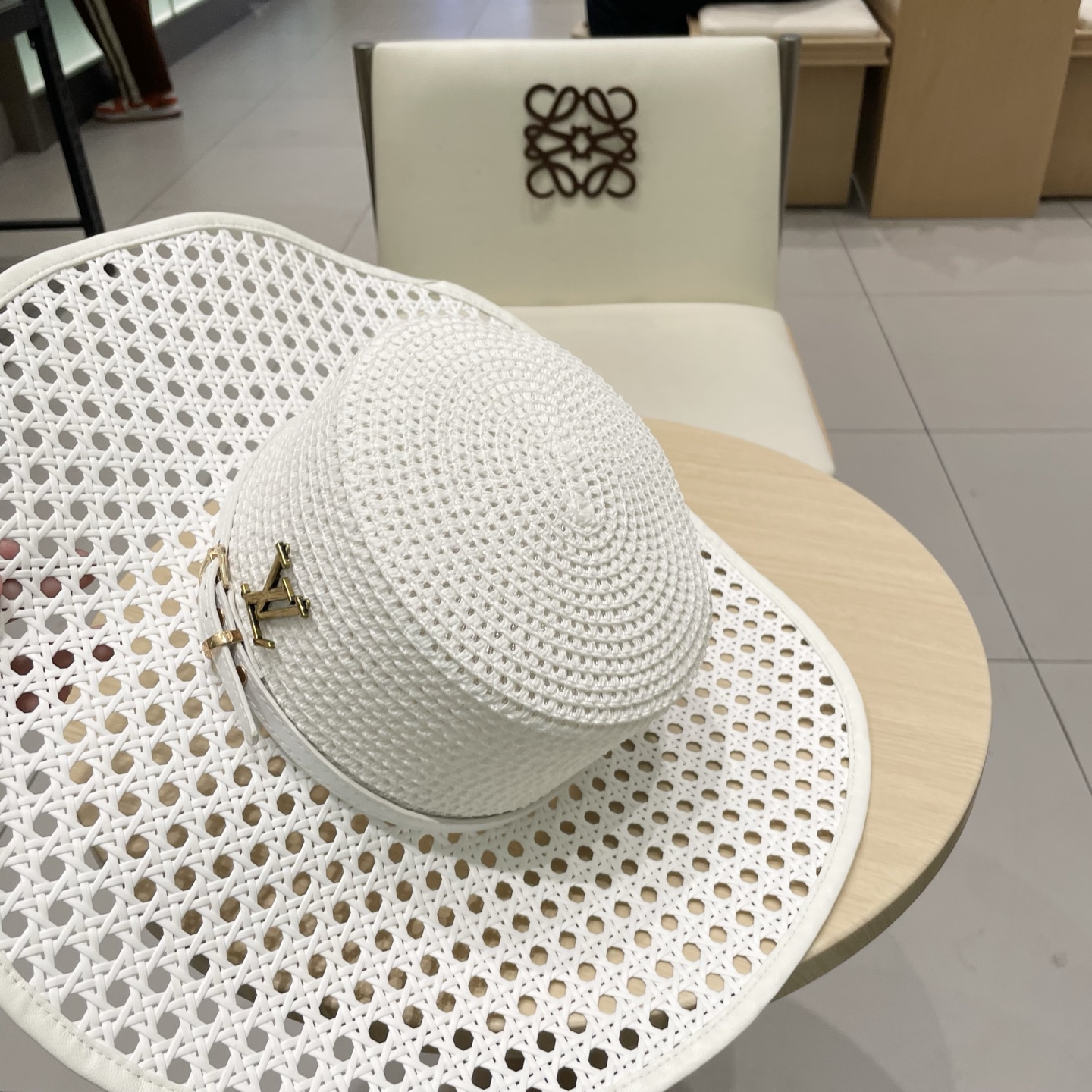  LV新款草帽，镂空设计，旅游必备，头围57cm