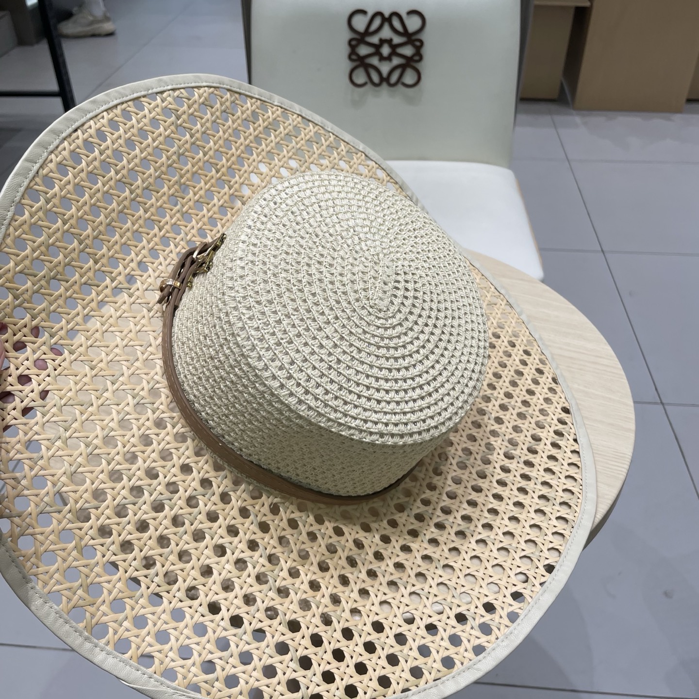  LV新款草帽，镂空设计，旅游必备，头围57cm