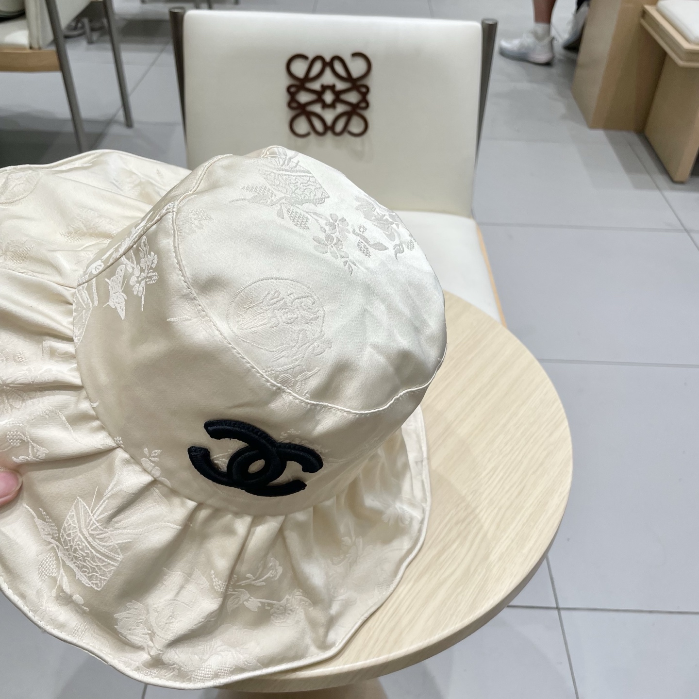  chanel香奈儿中国风帽子女夏季防晒渔夫帽日系小香风防紫外线遮阳大帽檐太阳帽