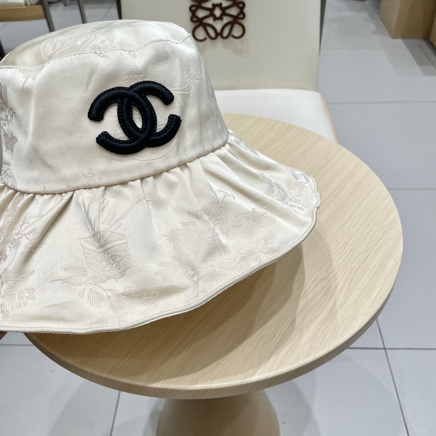  chanel香奈儿中国风帽子女夏季防晒渔夫帽日系小香风防紫外线遮阳大帽檐太阳帽