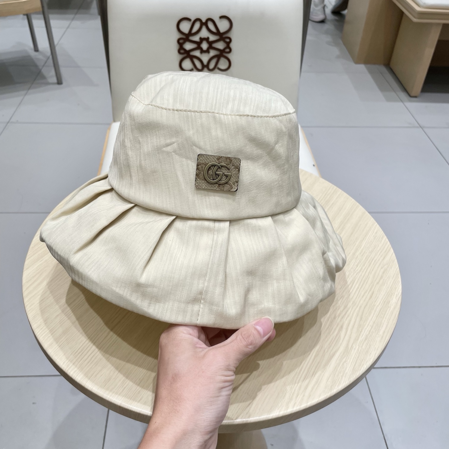 【GUCCI古奇】2025新款渔夫帽，新款出货，大牌款超好搭配，赶紧入手！