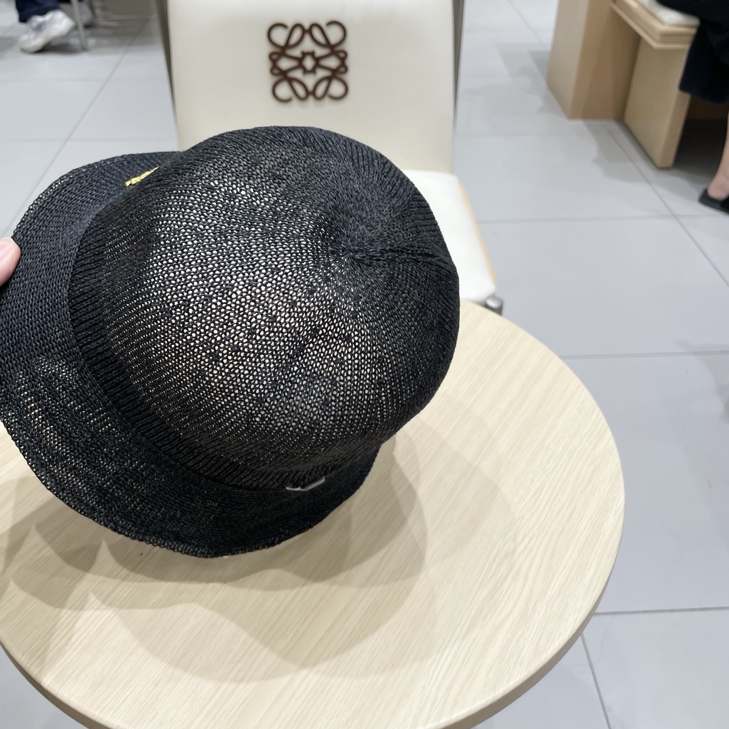  LV路易威登日本和纸薄款透气针织渔夫帽子女春夏素颜百搭盆帽显脸小水桶帽潮