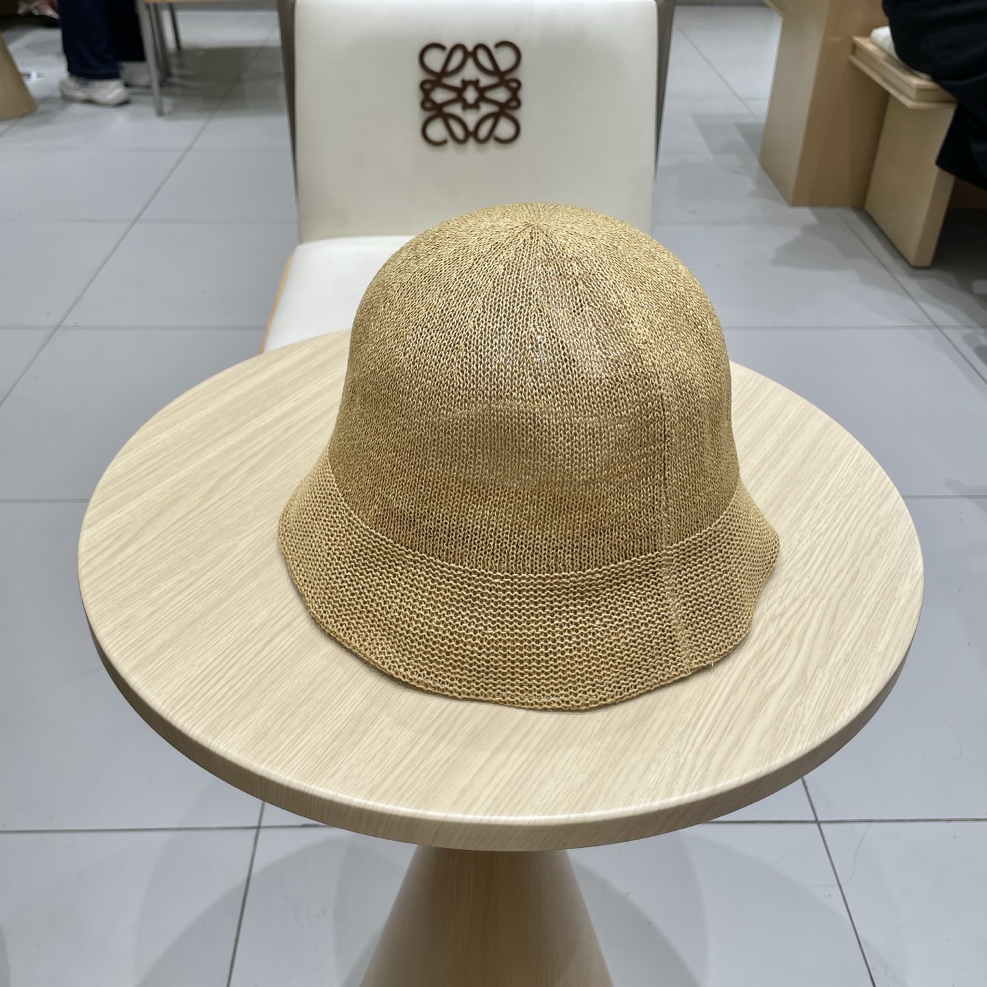  LV路易威登日本和纸薄款透气针织渔夫帽子女春夏素颜百搭盆帽显脸小水桶帽潮