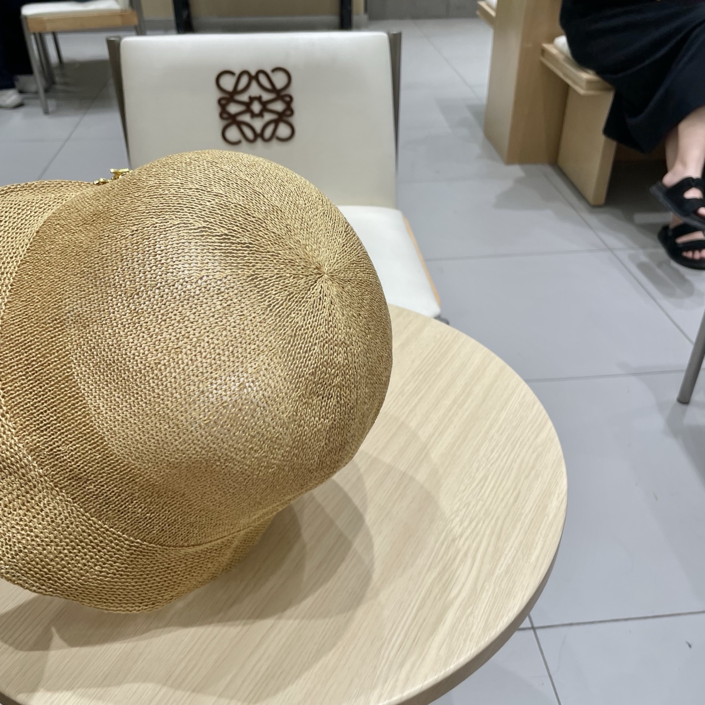  LV路易威登日本和纸薄款透气针织渔夫帽子女春夏素颜百搭盆帽显脸小水桶帽潮